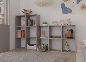 Obrazek Regał Carl 2 glina