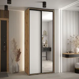 Obrazek Szafa 45 Canaris 3 130 artisan/biały/czarny