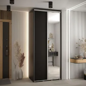 Obrazek Szafa 45 Canaris 3 130 czarny/silver