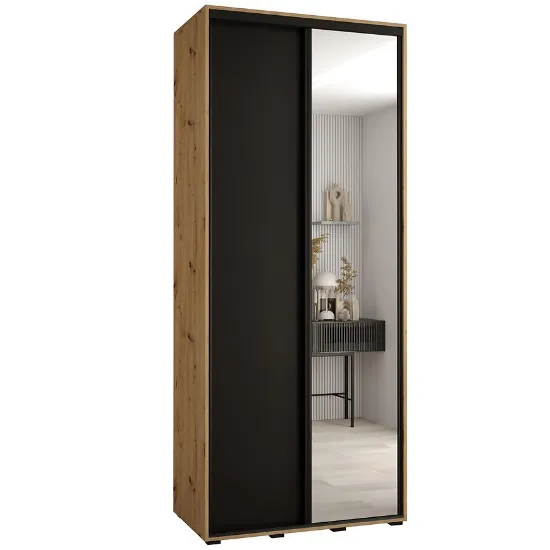 Obrazek Szafa 45 Canaris 3 140 artisan/czarny/czarny