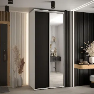 Obrazek Szafa 45 Canaris 3 140 biały/czarny/silver