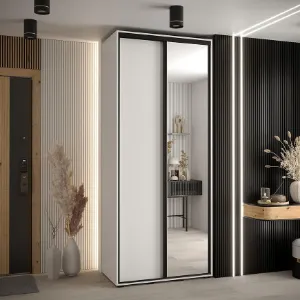 Obrazek Szafa 45 Canaris 3 140 biały/czarny