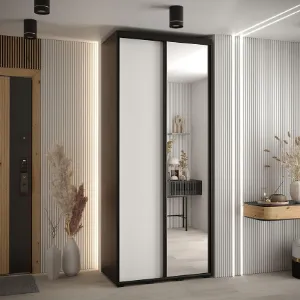 Obrazek Szafa 45 Canaris 3 140 czarny/biały/czarny