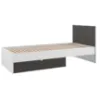 Obrazek Łóżko Torino 90+Stelaż Flx 11 biały/grafit