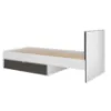 Obrazek Łóżko Torino 90+Stelaż Flx 11 biały/grafit
