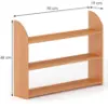 Obrazek Półka Sosna PK112-90x68x19 olcha