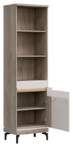 Obrazek Regał jednodrzwiowy prawy Aston AN08