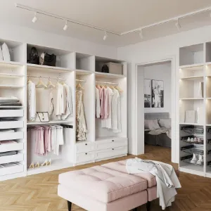 Obrazek Korpus szafy 1D biały