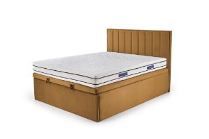 Obrazek Łóżko Lonza 160 musztardowy