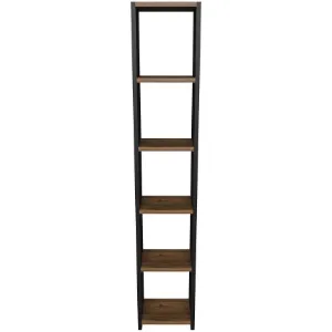 Obrazek Regał FD-6LCBBS-071 Antracyt/naturalny