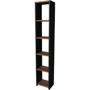 Obrazek Regał FD-6LCBBS-071 Antracyt/naturalny