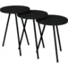 Obrazek Zestaw 3 stolików Fd–3pcts-007 antracyt