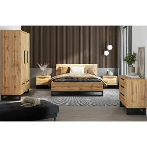 Obrazek Łóżko 180/200 Halle S 32 Dąb Wotan