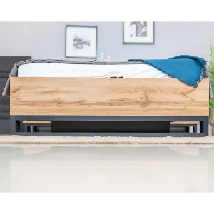 Obrazek Łóżko 160/200 Halle S 51 Dąb Wotan