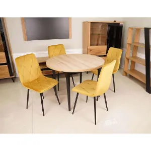 Obrazek Krzesło Naomi Złote