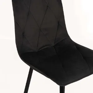 Obrazek Krzesło Naomi Czarne