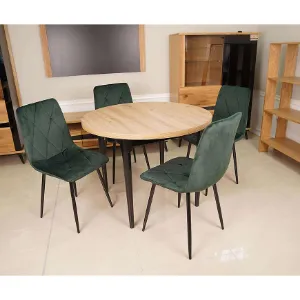 Obrazek Krzesło Naomi Zielone