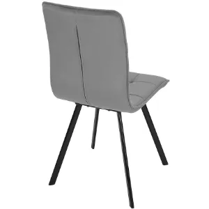 Obrazek Krzesło Orlando Szare Solar 96