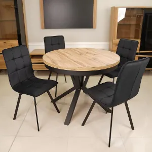 Obrazek Krzesło Orlando Czarne Solar 99