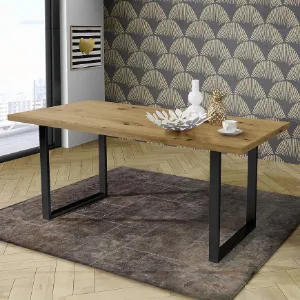 Obrazek Stół Tarazjus 160 cm TBLT442-D78-904 artisan/czarny