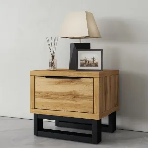 Obrazek Stolik Nocny 1s Halle S 22 Dąb Wotan