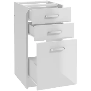 Obrazek Szafka kuchenna Arosa B40 0D3S biała