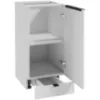 Obrazek Szafka kuchenna Basti B40 1D1S biała