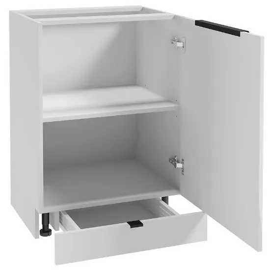 Obrazek Szafka kuchenna Basti B60 1D1S biała