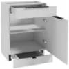 Obrazek Szafka kuchenna Basti B60 60x84x49 1D2S biała
