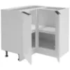 Obrazek Szafka kuchenna narożna Basti B90 90x84x90 2D0S 8NN biała