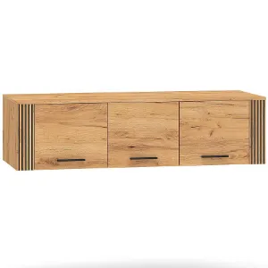 Obrazek Nadstawka Urso 11 3d Dąb Craft Złoty/Czarny