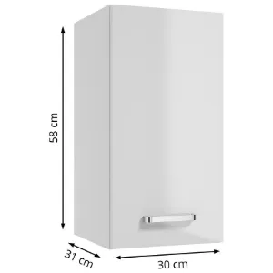 Obrazek Szafka kuchenna Arosa A30 1D0S biała
