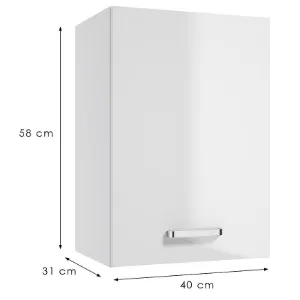 Obrazek Szafka kuchenna Arosa A40 1D0S biała
