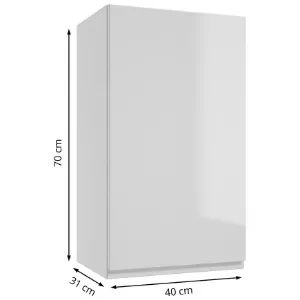 Obrazek Szafka kuchenna Paro A40 1D0S biała