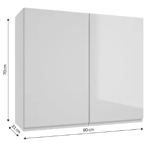 Obrazek Szafka kuchenna Paro A80 2D0S biała