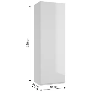 Obrazek Szafka kuchenna Paro A40 40x120x31 1D0S biała