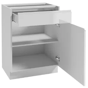 Obrazek Szafka kuchenna Paro B60 1D1S biała