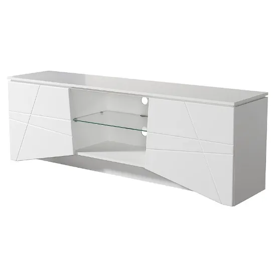 Obrazek Szafka RTV Cadiz Biały 11008372