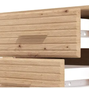 Obrazek Szafka RTV Ascona Biały/Artisan 11011974