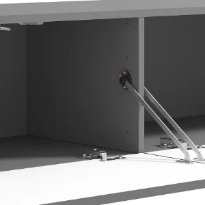 Obrazek Szafka RTV Clermont Grafit 11013549