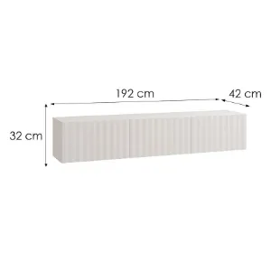 Obrazek Szafka RTV Antibes Tv 192 Biała 11013547