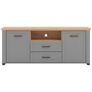 Obrazek Szafka RTV Valencia Grafit/Artisan 11011388