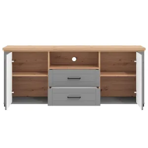 Obrazek Szafka RTV Valencia Grafit/Artisan 11011388