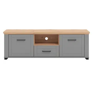 Obrazek Szafka RTV Valencia Grafit/Artisan 11011386