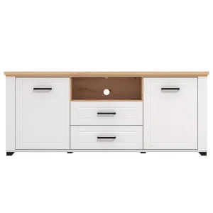 Obrazek Szafka RTV Valencia Artisan/Biały 11011387