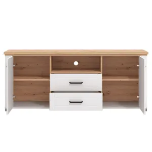 Obrazek Szafka RTV Valencia Artisan/Biały 11011387