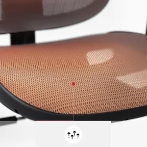 Obrazek Fotel Biurowy Diablo V-Basic Czarny/Pomarańczowy