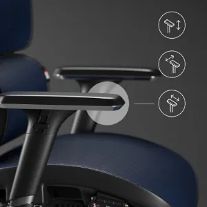 Obrazek Fotel Biurowy Diablo V-Commander Czarny/Niebieski