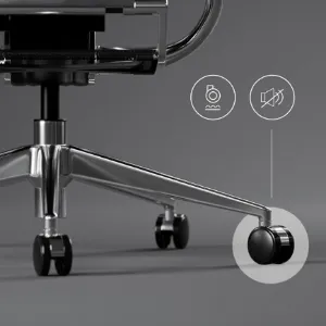 Obrazek Fotel Biurowy Diablo V-Master Czarny/Biały