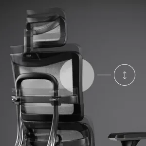 Obrazek Fotel Biurowy Diablo V-Master Czarny/Biały